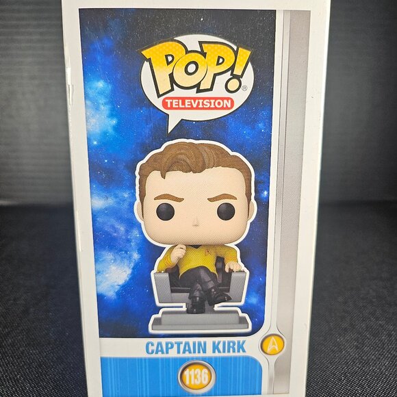 Funko Pop Television Star Trek The Original Series Figure Captain Kirk #1136 - Picture 5 of 11
